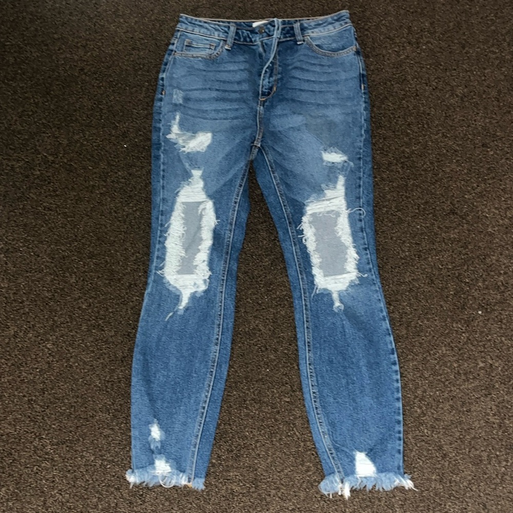 Blue jeans, size 11